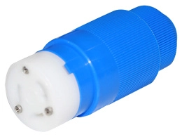 Вилка для влагозащищенных розеток Osculati 30 А (10017017)